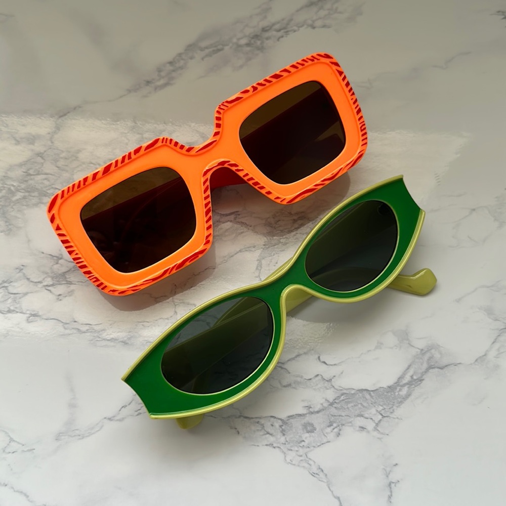 groovy sunglasses.